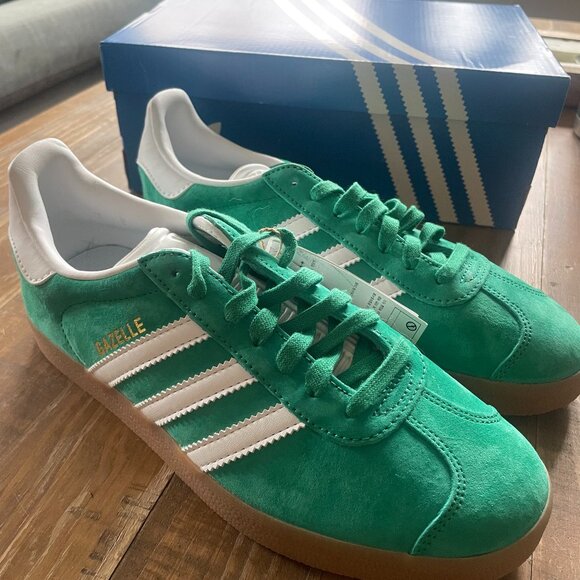 ADIDAS Spezial Gazelle Green Sneakers NWT - Picture 1 of 6